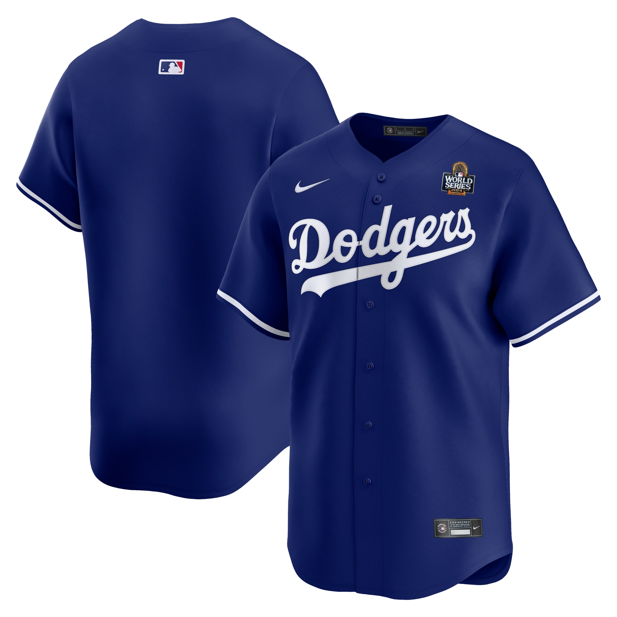 Los Angeles Dodgers 2024 World Series Home Limited Jersey Royal Myleov